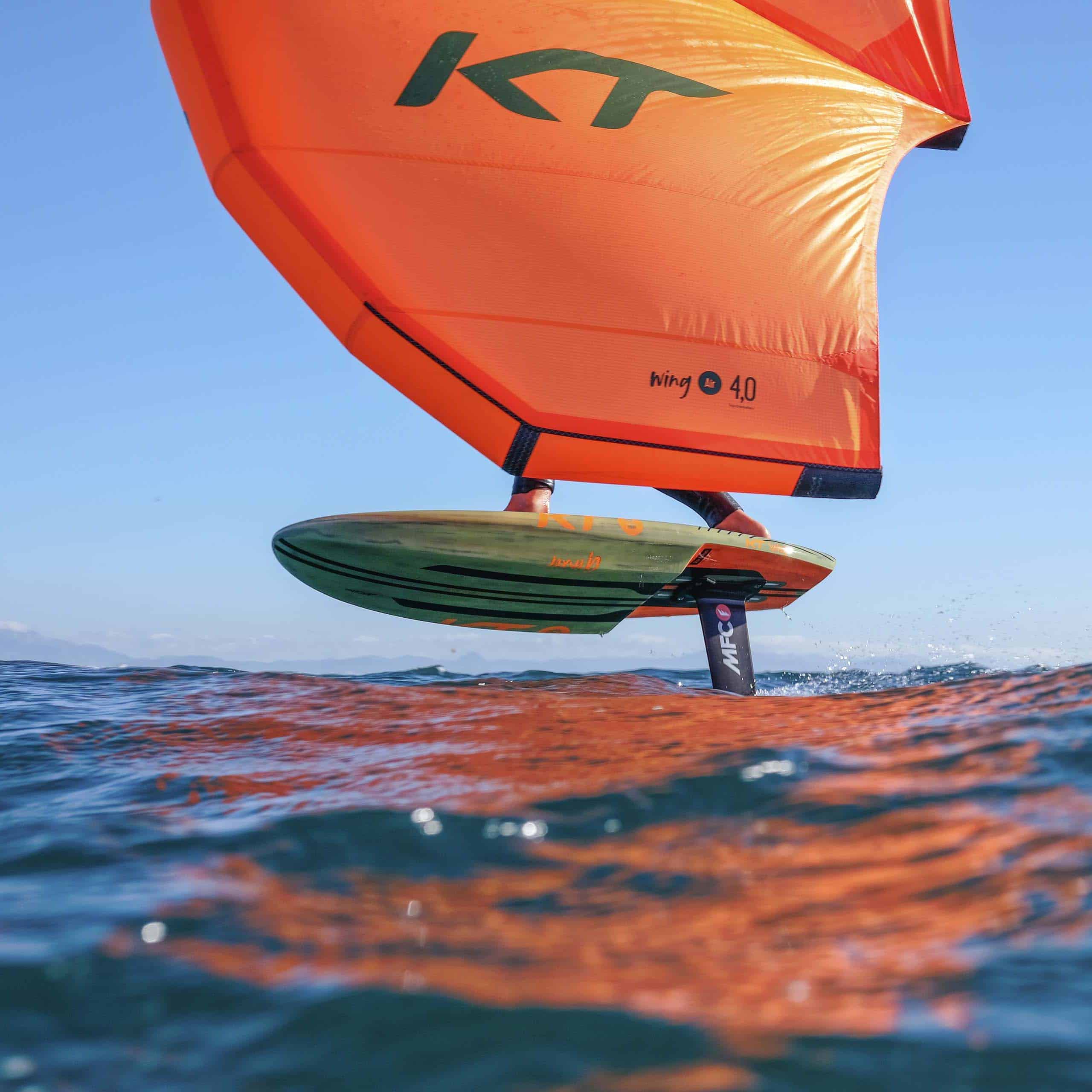 KT Ginxu Step Bottom Foil Board – Big Winds