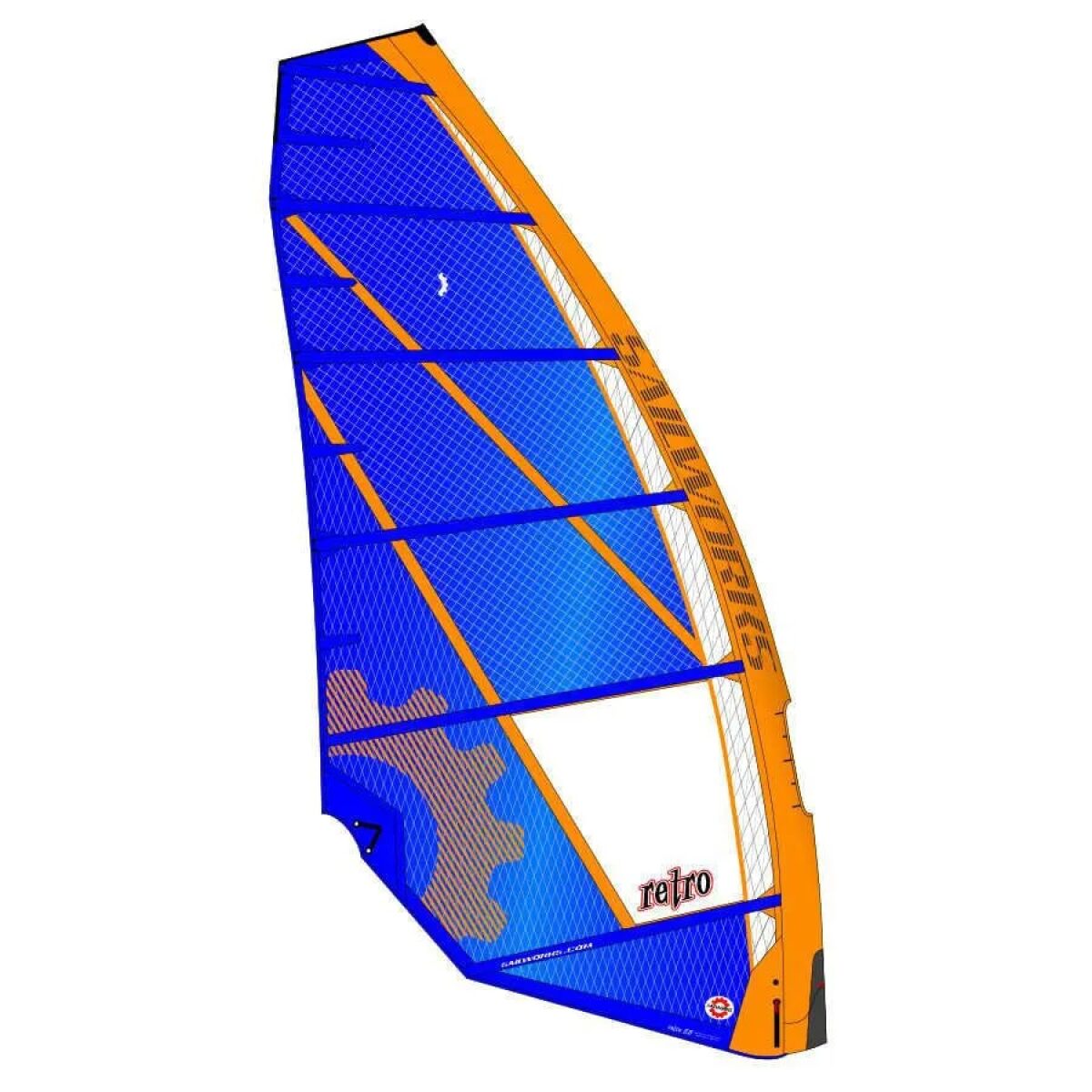 Sailworks Retro Windsurf Freeride Sail 2021