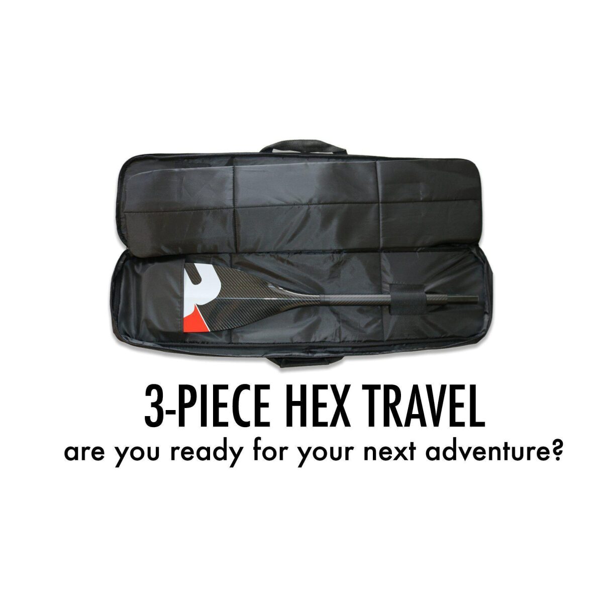 Black Project Lava 3-Piece Paddle