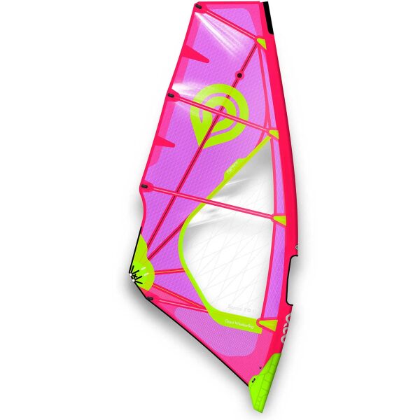 Goya Banzai X 2023 Windsurf Sail - 3.4, Fuchsia & Fluo Yellow