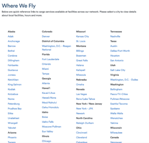 What Airport Would My Board Ship To?