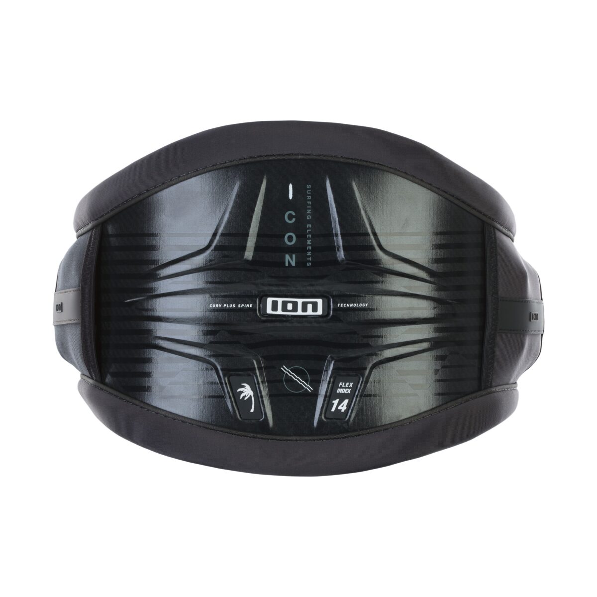 ION Icon Curv Waist Windsurf Harness 2023