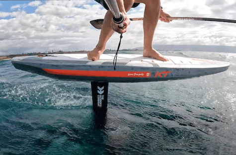Video Review: KT Dragonfly Downwind SUP Board