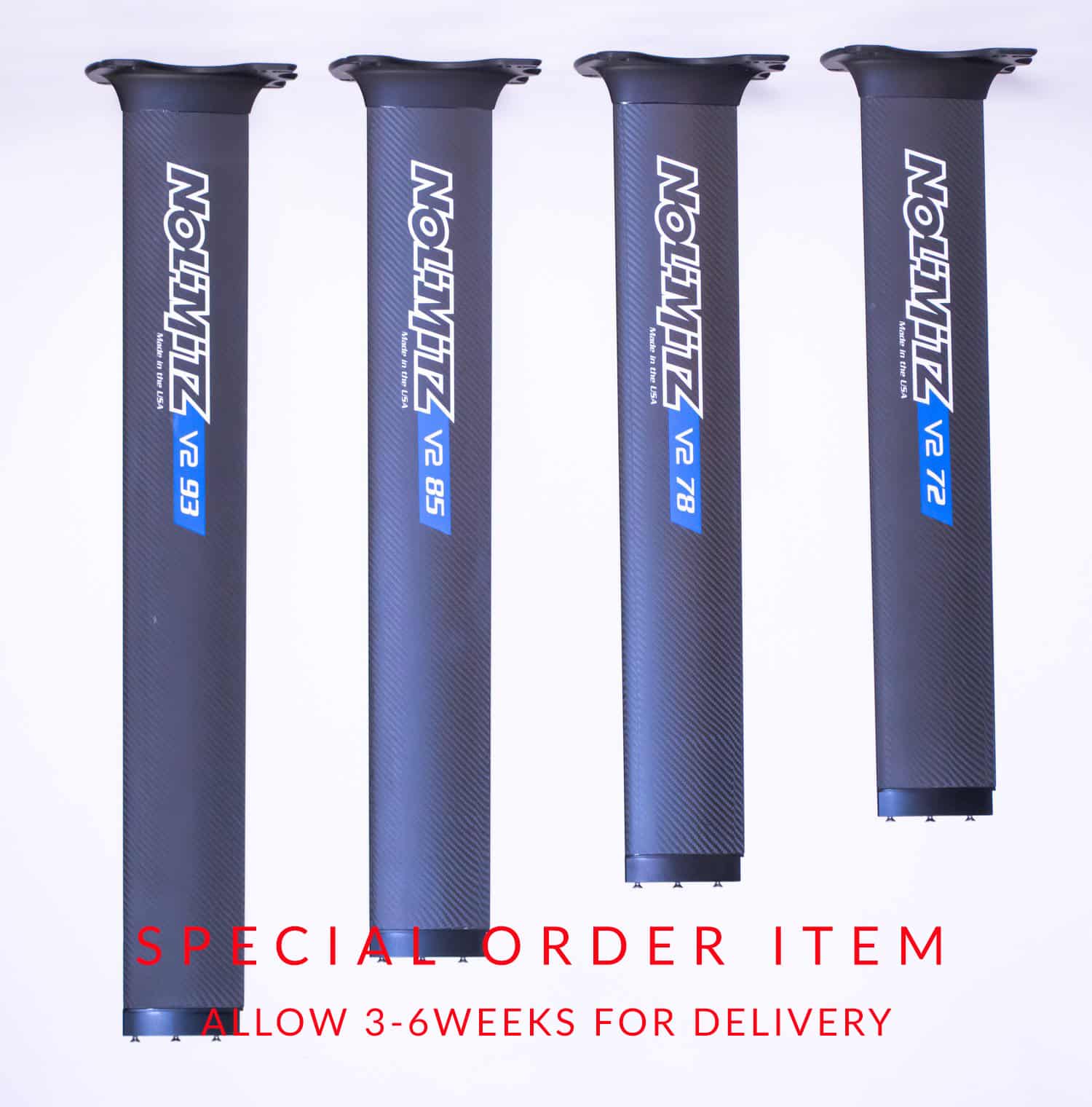 Nolimitz Carbon Foil Masts V2 Nolimitz Carbon Foil Masts V2