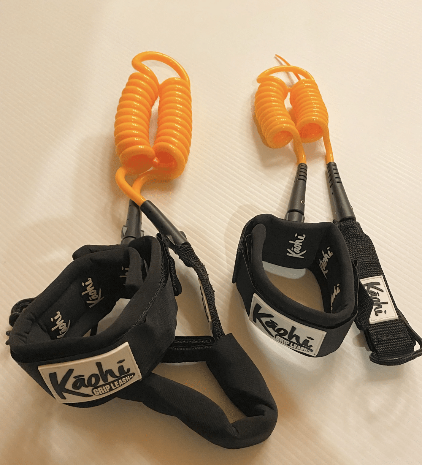 Kaohi Grip Board Leash - Double Coil 8mm Kaohi Grip Board Leash - Double Coil 8mm