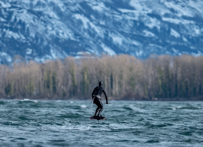 Downwind SUP Foiling: Best Winter Sport Ever?