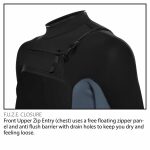 O'Neill Hyperfreak 4/3+mm Chest Zip Full Wetsuit