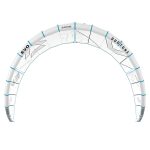 Duotone Evo Concept Blue Kiteboarding Kite 2024 - Image 2