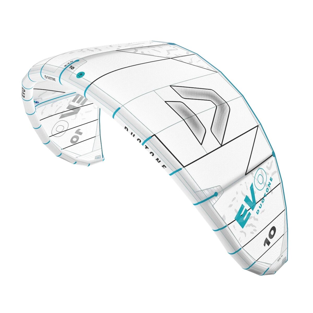 Duotone Evo Concept Blue Kiteboarding Kite 2024 - Image 3