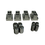 Foilite Titanium Locking Universal M6/M8 Track Nut (Set of 4)