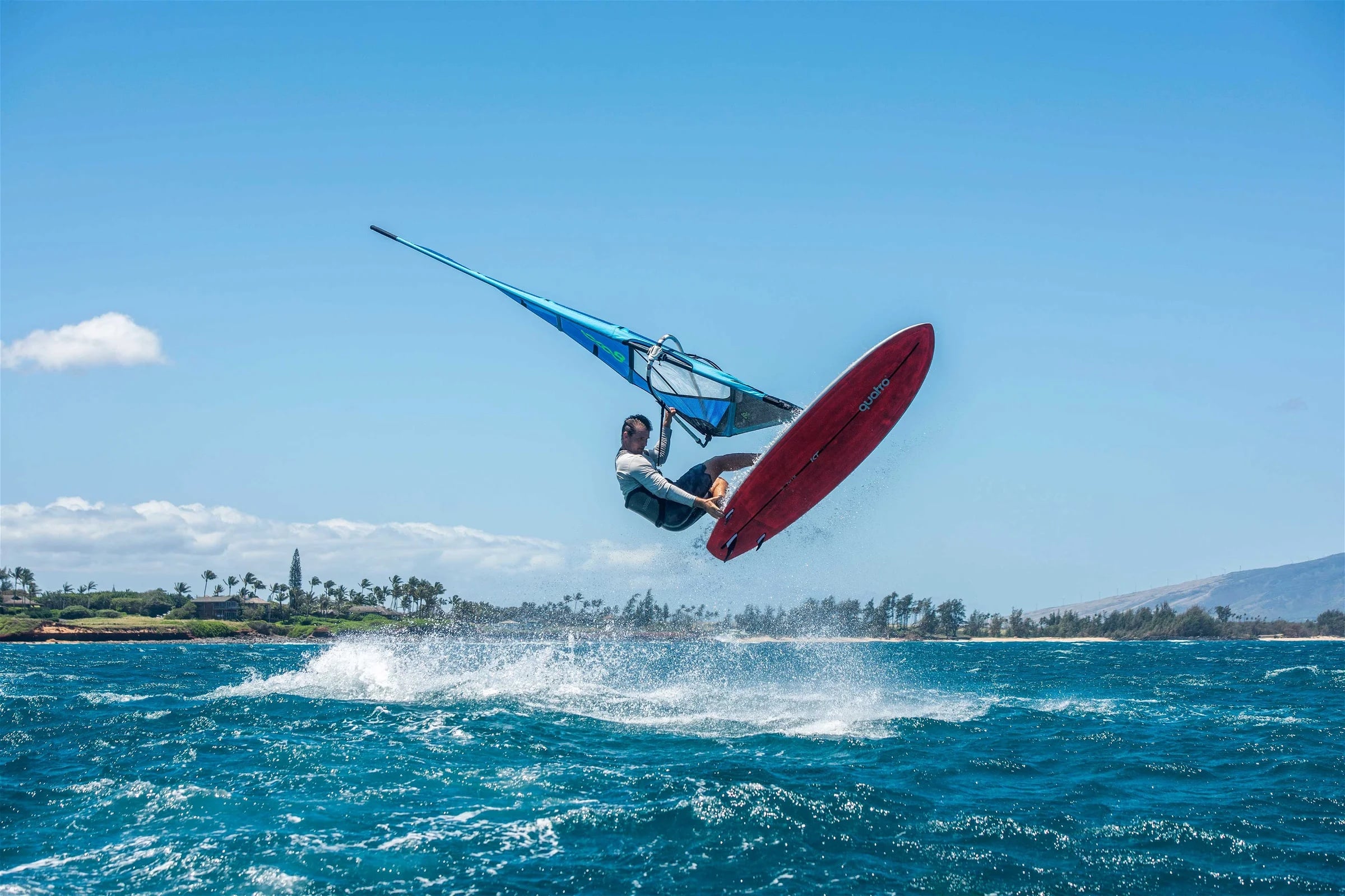 Quatro Power 4 Freewave Thruster Windsurf Board 2025