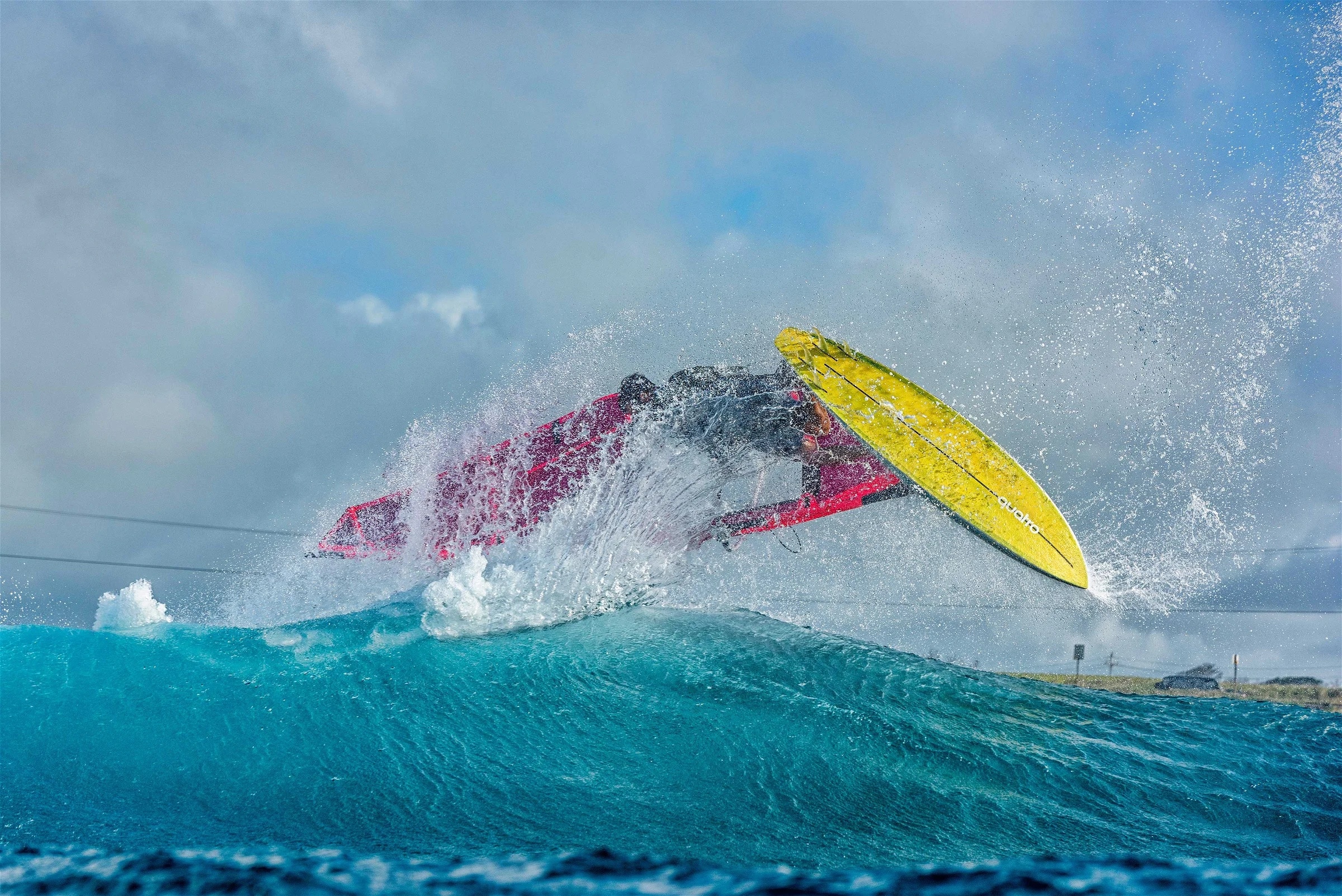 Quatro Cube 6 Controlwave Quad Windsurf Board 2025 Quatro Cube 6 Controlwave Quad Windsurf Board 2025