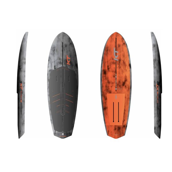 KT Ginxu Super K Carbon Mid-Length Foil Boards 2024
