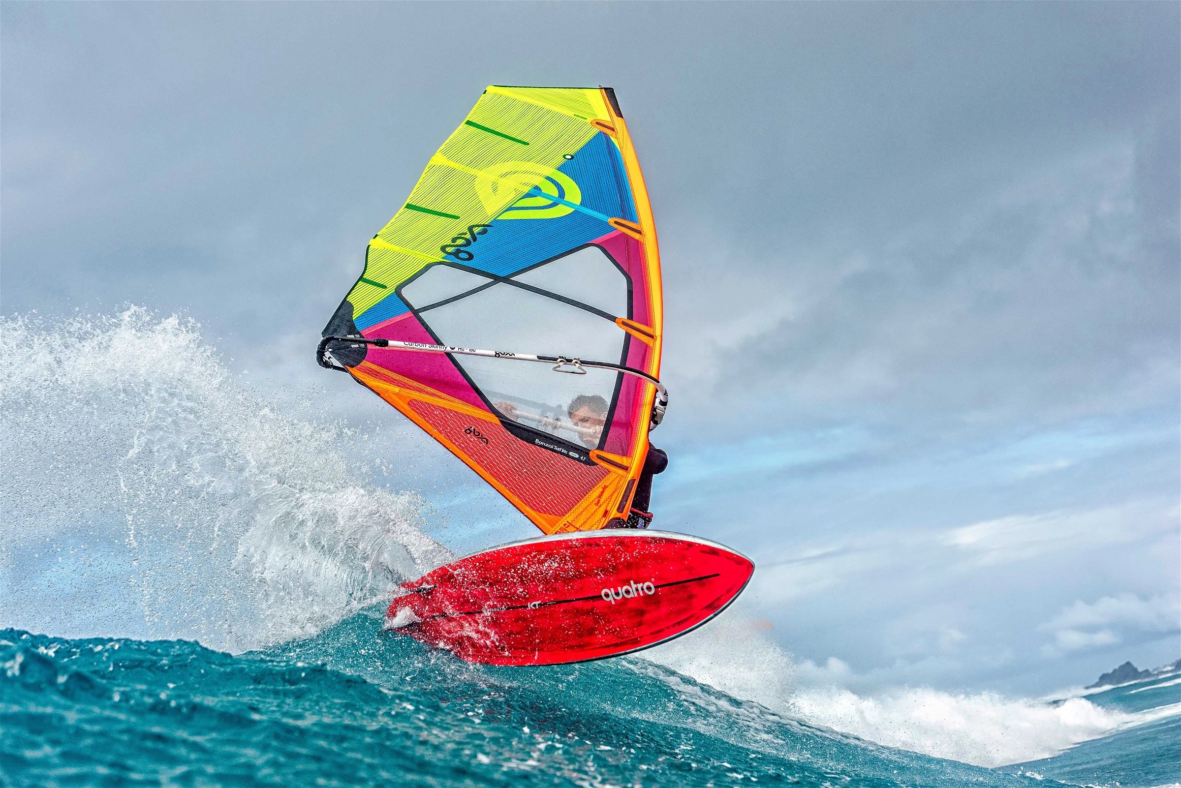 Goya Banzai Surf Iris Carbon Windsurfing Sail 2025 Goya Banzai Surf Iris Carbon Windsurfing Sail 2025
