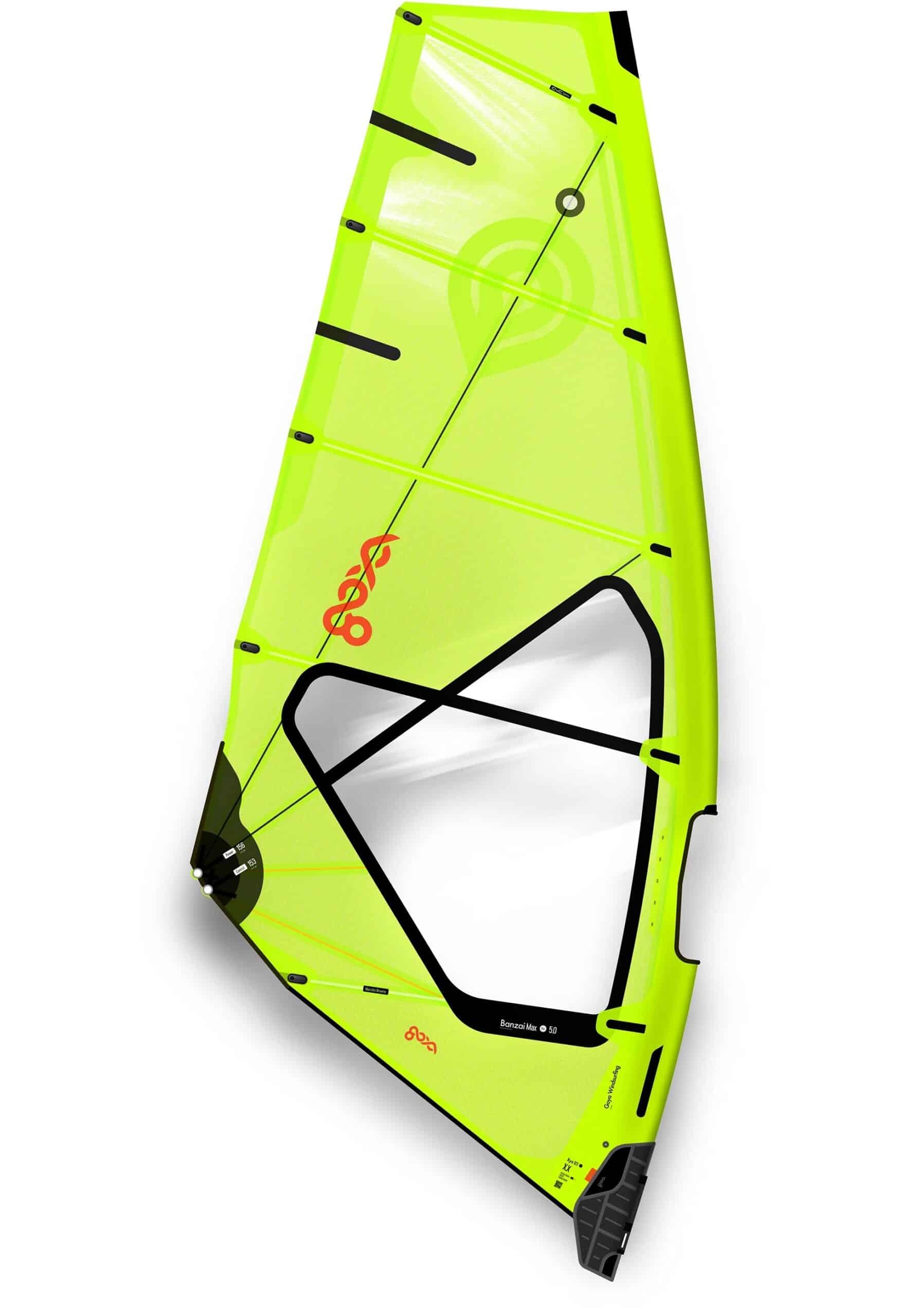 Goya Banzai Max Pro Carbon Windsurfing Sail 2025 Goya Banzai Max Pro Carbon Windsurfing Sail 2025