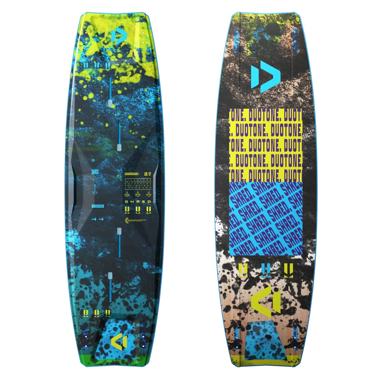 SHRED25-copy.jpg Duotone Shred Twintip Kiteboard 2025 - Image 1