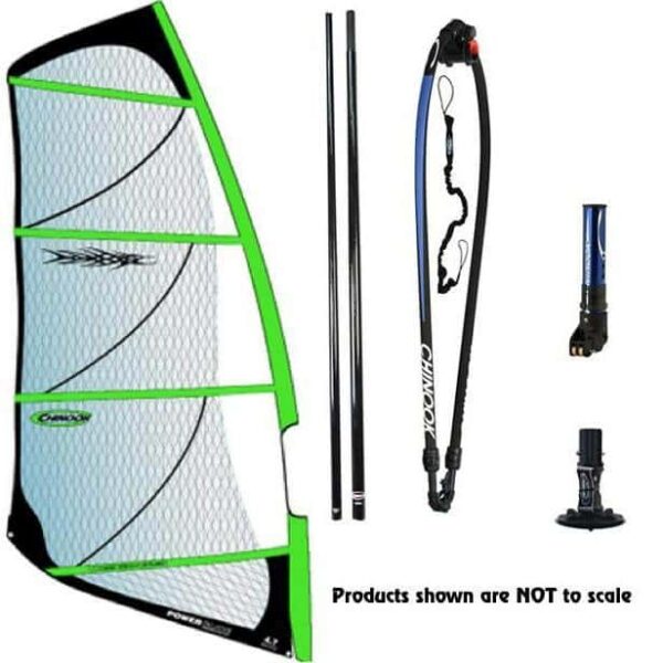 Chinook Power Glide Rig with Carbon 40% SDM Mast Upgrade