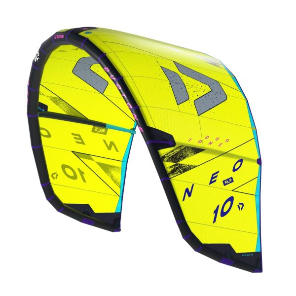 Duotone Neo SLS Kiteboarding Kite 2025 - C01 | Lime/Dark Grey, 5.0m