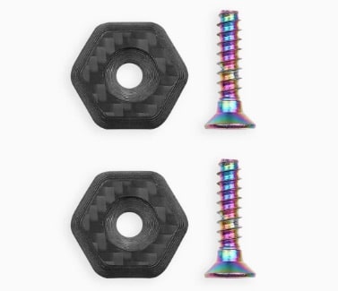 Carbon Footstrap Hardware Set 2025 Carbon Footstrap Hardware Set 2025