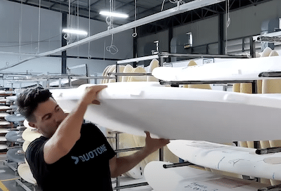How are Duotone Windsurf Boards Made?