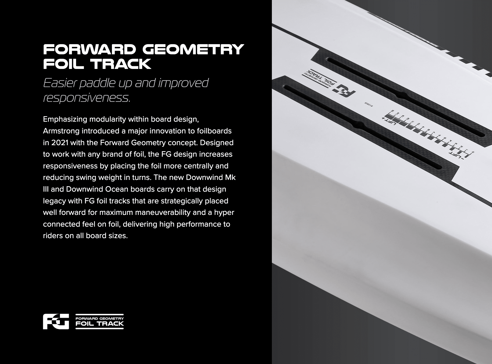 Armstrong Downwind Mk III Ocean SUP-Foil Boards 2025