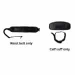 Blue Planet Retractable Reel Leash + Belt + Shock Cord Combo