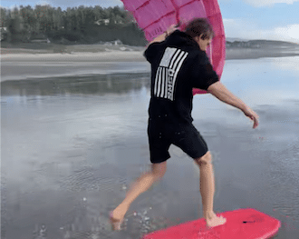 Skim Parawinging? Did We Just Invent a New Sport