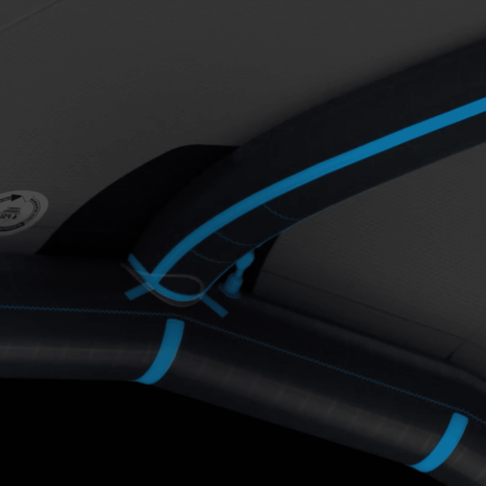 Duotone Rebel SLS Concept Blue Kiteboarding Kite 2026 Duotone Rebel SLS Concept Blue Kiteboarding Kite 2026