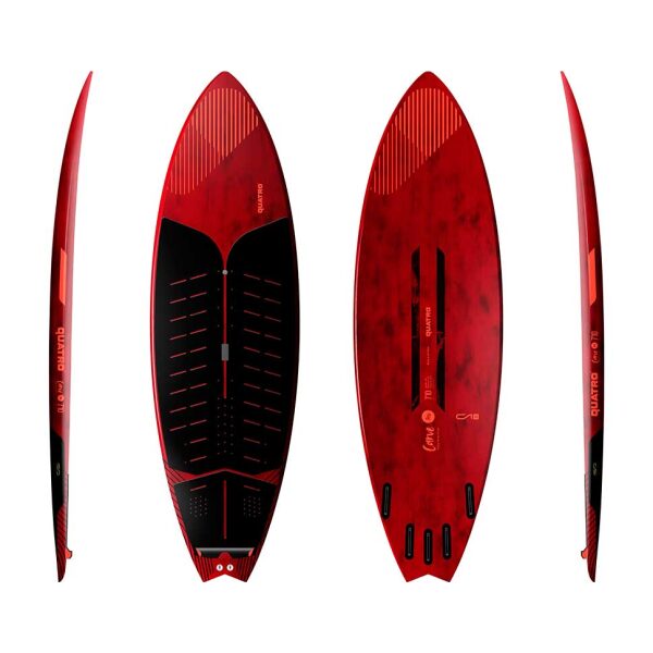 Quatro Carve Pro Thruster Quad Paddle Board 2023