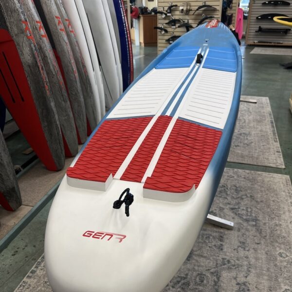 DEMO Starboard Gen-R Blue Carbon 14' x 23" 2025 SUP Board W/Board Bag - Image 8