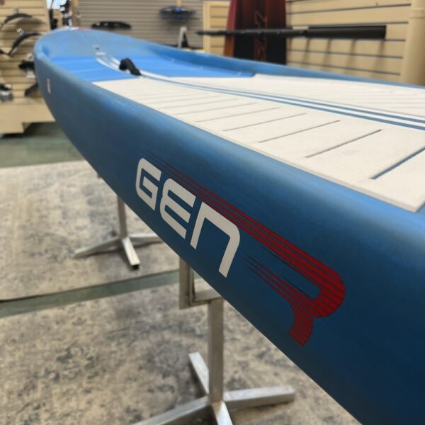DEMO Starboard Gen-R Blue Carbon 14' x 23" 2025 SUP Board W/Board Bag - Image 6