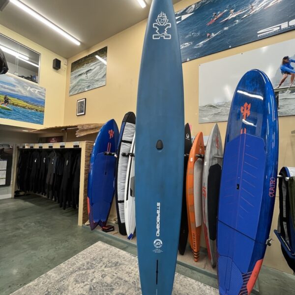 DEMO Starboard Gen-R Blue Carbon 14' x 23" 2025 SUP Board W/Board Bag - Image 3