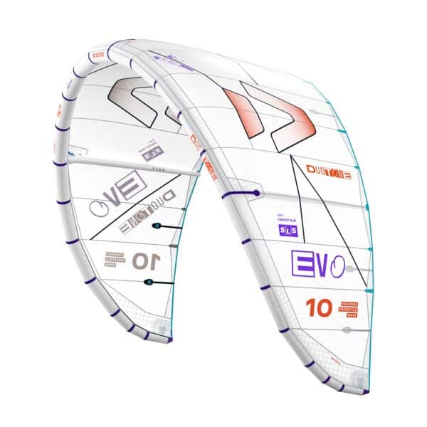Duotone Evo SLS Kiteboarding Kite 2026 - Undyed/Concept Blue, 7.0m