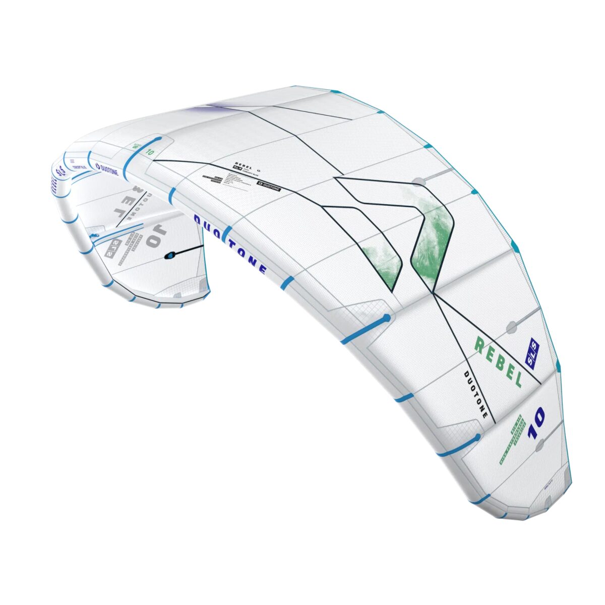 Duotone Rebel SLS Concept Blue Kiteboarding Kite 2026