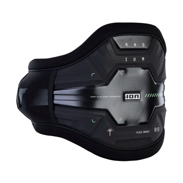 Ion Radium Waist Windsurf Harness 2025 - BLACK, 54 | XL