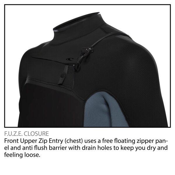 O'Neill Hyperfreak 4/3+mm Chest Zip Full Hooded Wetsuit