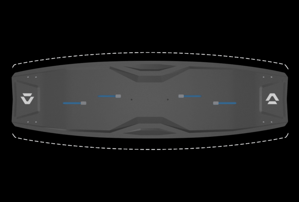 Duotone Select Concept Blue Twin Tip Kiteboard 2026 Duotone Select Concept Blue Twin Tip Kiteboard 2026