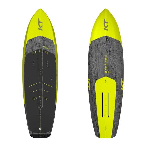 KT Super K 2 PRO Carbon Mid Length Foil Boards 2026 - Yellow, 6'8" x 22" | 120L