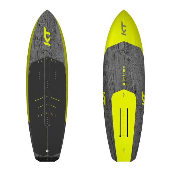 KT Super K 2 Carbon Mid Length Foil Boards 2026 - 6'5" x 21" | 104L, Yellow