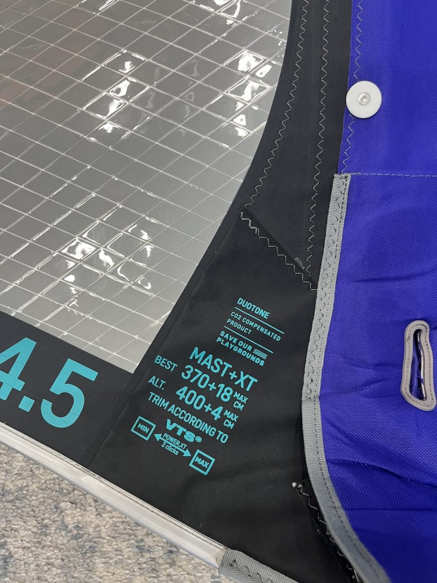 2022 Duotone Super Star SLS 4.5 USED Windsurfing Sail