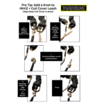 Kaohi Inviz + Coil Cover Hybrid Leash (4' x 7mm)