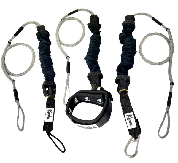 Kaohi Inviz + Coil Cover Hybrid Leash (4' x 7mm)