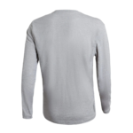 Florence Marine X Airtex Long Sleeve Hooded Shirt | Light Heather Grey