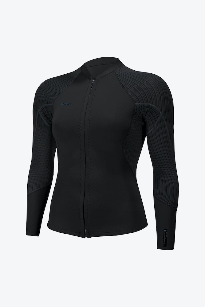 O'Neill Women's Hyperfreak 2mm Front Zip Jacket O'Neill Women's Hyperfreak 2mm Front Zip Jacket
