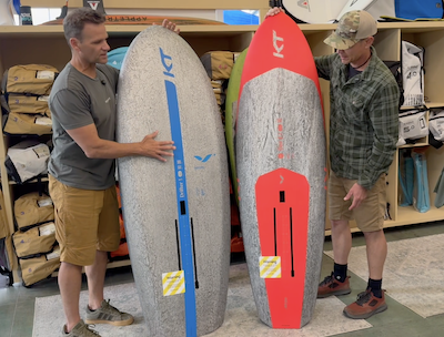 COMPARISON: KT DRIFTER5 VS. SUPER K2 FOIL BOARDS