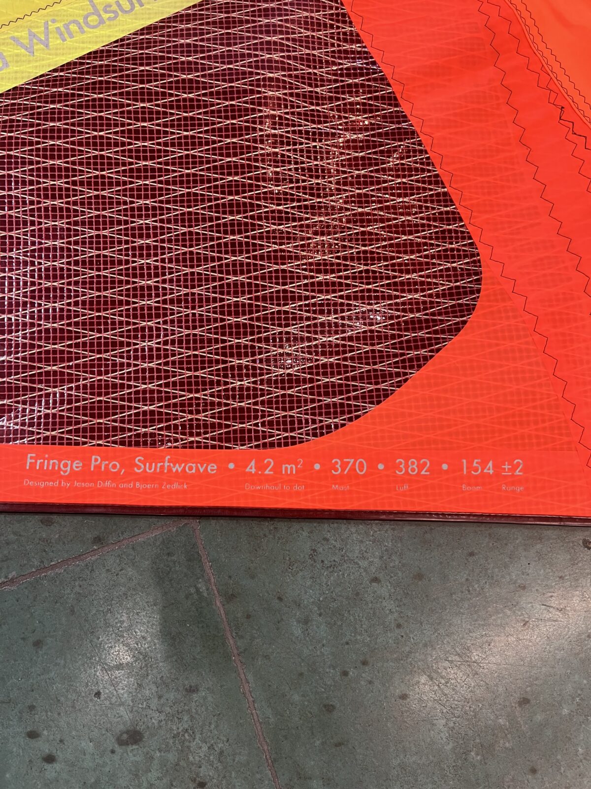 Goya Fringe Pro 4.2 USED 2023 Windsurfing Sail - Image 2