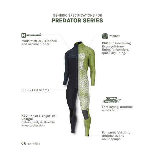 Prolimit Predator Steamer Free-X 6/4 Hooded Men's Wetsuit 2026