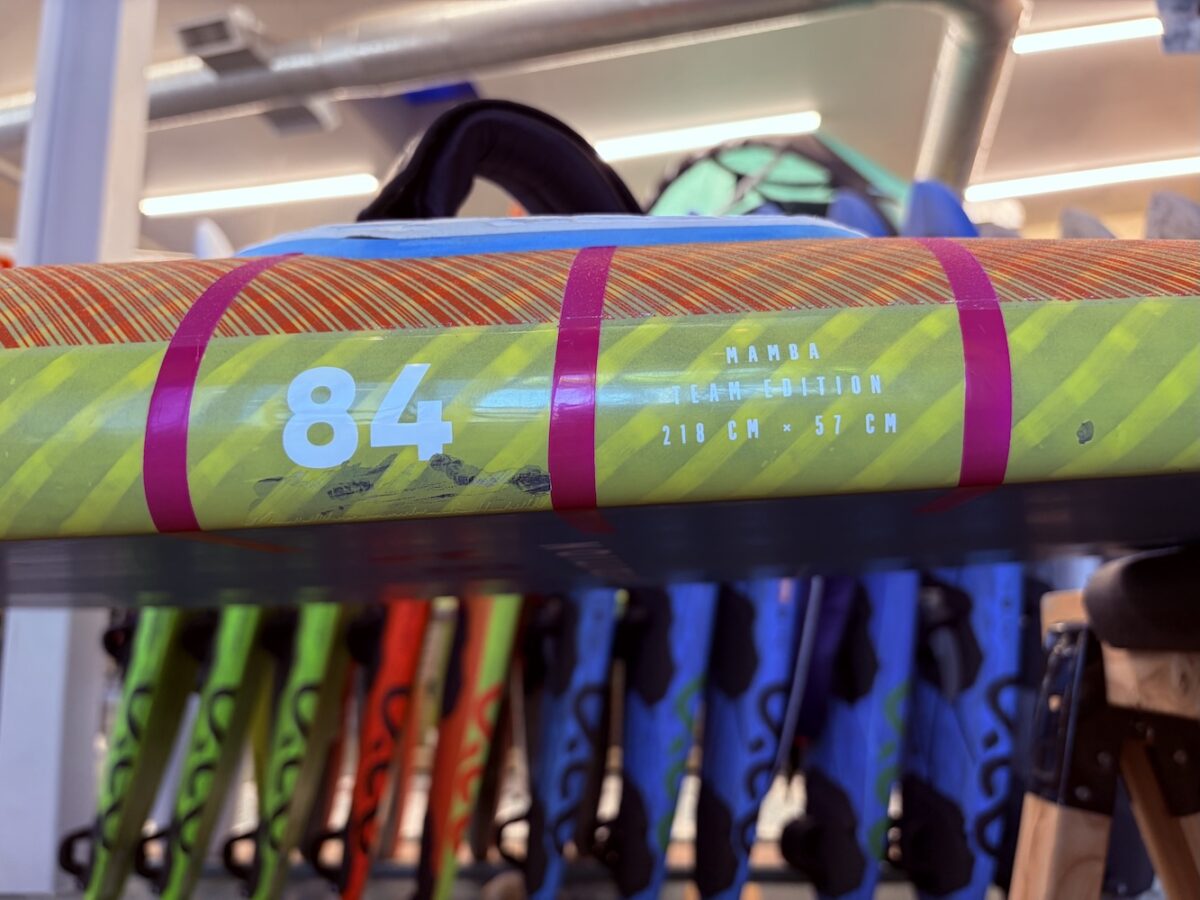 Fanatic Mamba TE 84 2021 USED  Windsurf Board
