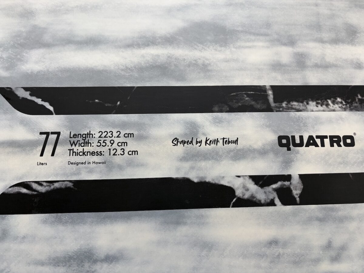 Quatro Pyramid 77 2023 USED Windsurf Board - Image 7