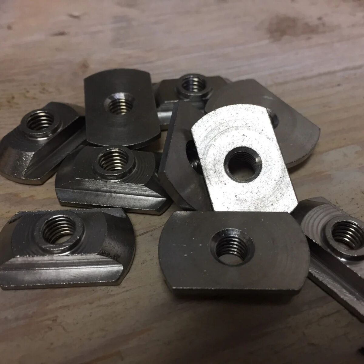 Foil Mount Stainless Steel Track-Nuts (Sold Individually)